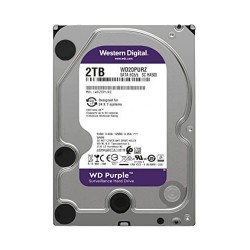 WD 2TB PURPLE SATA 3.0 3.5" 7200RPM GÜVENLİK DİSKİ