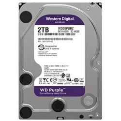 WD 2TB PURPLE SATA 3.0 3.5" 7200RPM GÜVENLİK DİSKİ