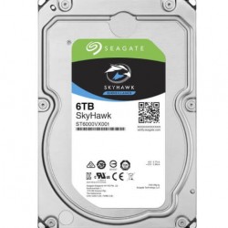 SEAGATE 6TB SKYHAWK SATA 3.0 3.5" 5900RPM GÜVENLİK DİSKİ