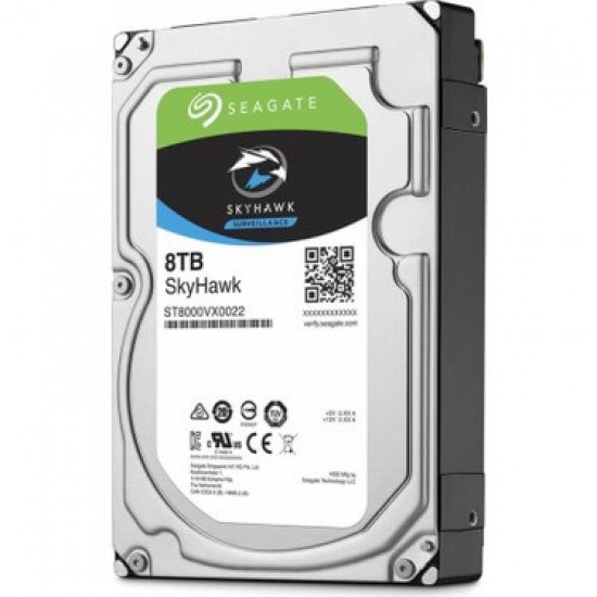 SEAGATE 8TB SKYHAWK SATA 3.0 3.5" 7200RPM GÜVENLİK DİSKİ